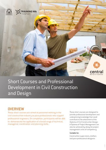 Civil Construction and Design Short Courses