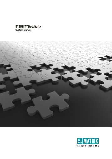 ETERNITY Hospitality V10 System Manual.book - matrix