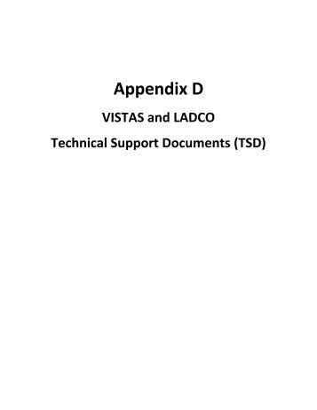 Appendix D - Division for Air Quality