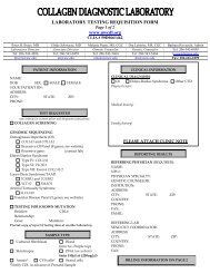 LABORATORY TESTING REQUISITION FORM www.uwcdl.org