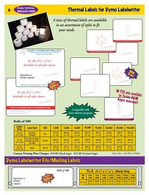 2 - ParaMedical Labels