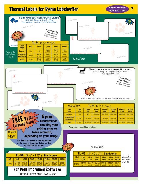 2 - ParaMedical Labels