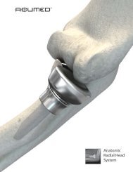 Anatomic Radial Head System