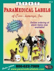 ParaMedical Labels