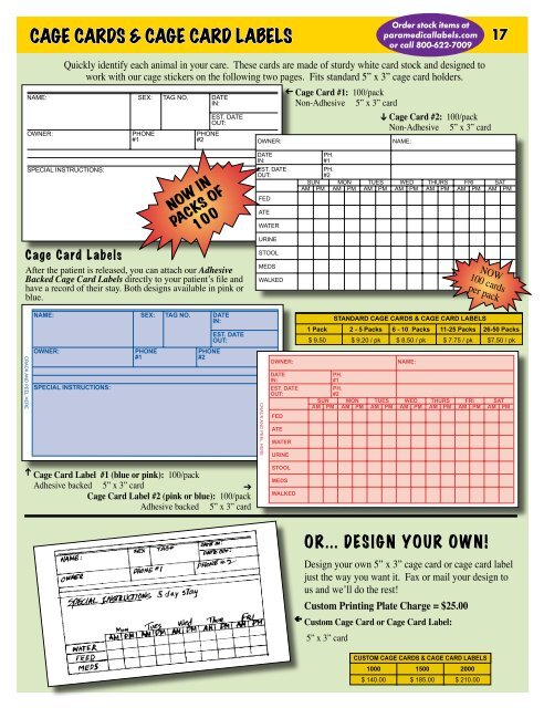 ParaMedical Labels