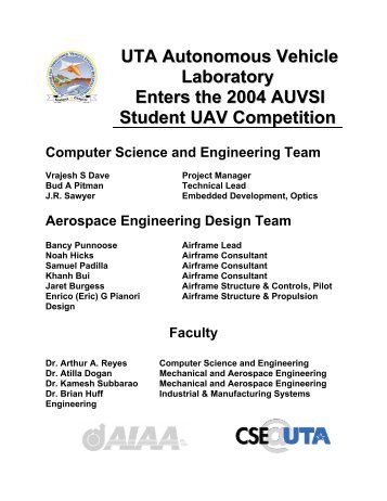 the university of texas at arlington autonomous vehicle laboratory