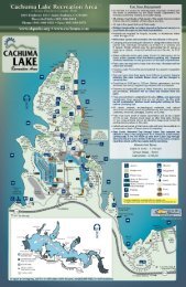 Cachuma Lake Recreation Area For Your Eniovment