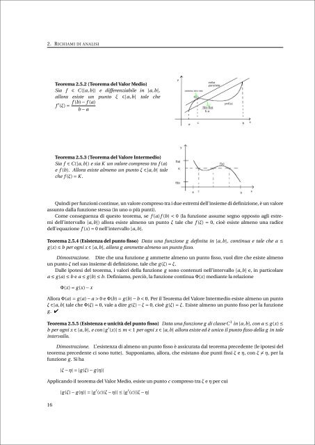 Appunti di Calcolo Numerico - Esercizi e Dispense - Università degli ...