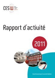 Rapport d'activitÃ© 2011 - Conseil Ã©conomique et social de la rÃ©gion ...