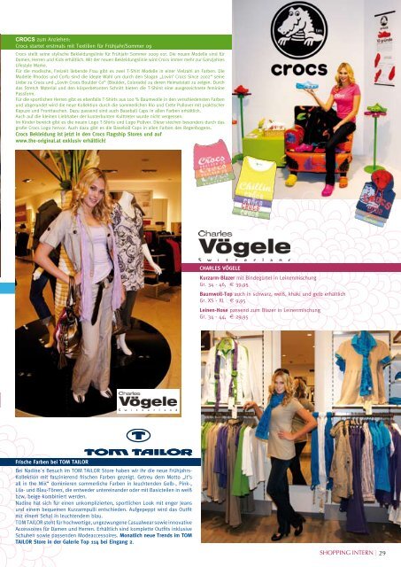 Ausgabe 2/2009 - Shopping-Intern