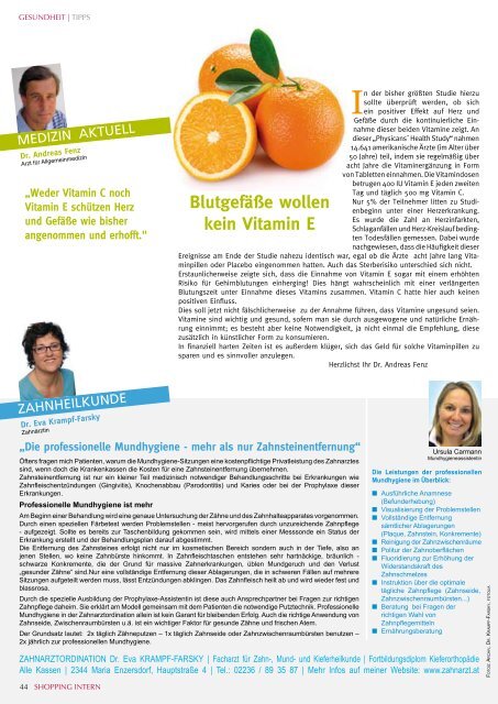 Ausgabe 2/2009 - Shopping-Intern