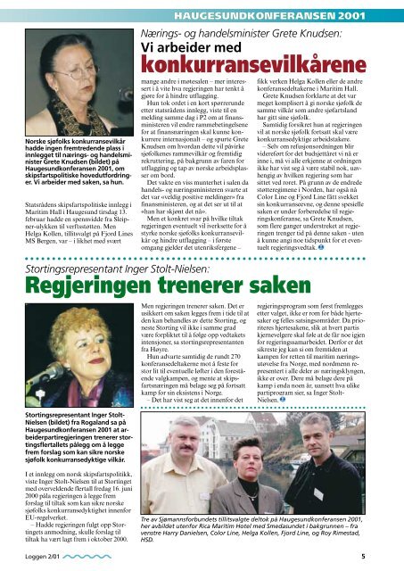 Christine Johannessen, Bergen og Tone Stensrud ... - TVU-INFO