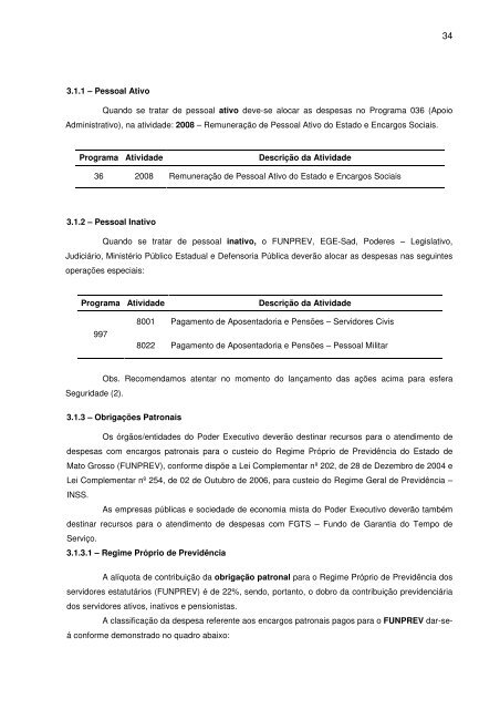 Manual PTA/LOA 2012 - seplan / mt - Governo do Estado de Mato ...