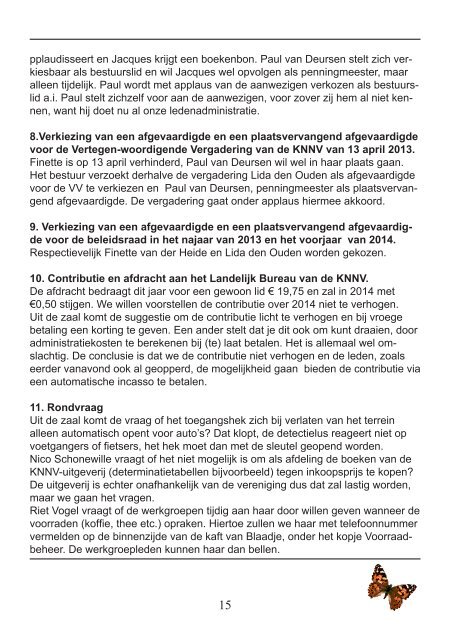 Blaadje 2013/2 - KNNV Vereniging voor Veldbiologie