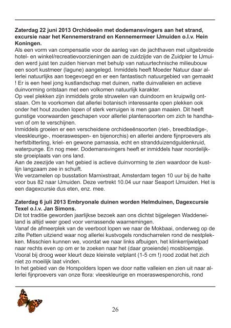 Blaadje 2013/2 - KNNV Vereniging voor Veldbiologie