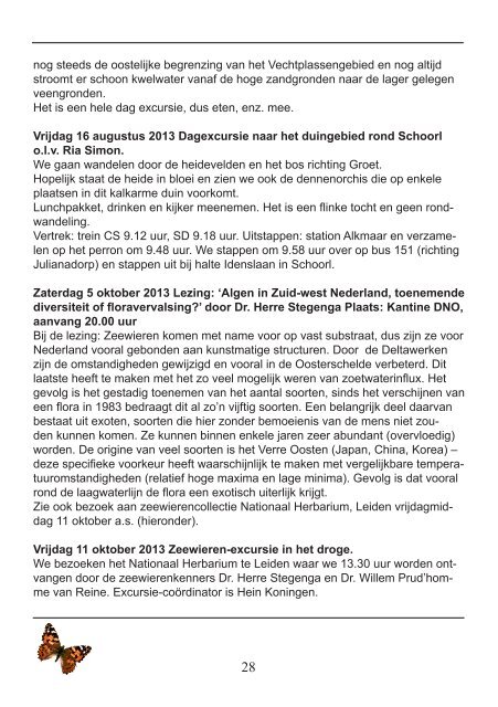 Blaadje 2013/2 - KNNV Vereniging voor Veldbiologie