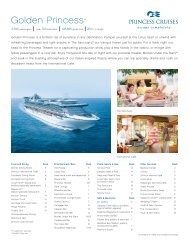Golden PrincessÂ® - OneSource - Princess Cruises