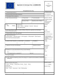 visa application form - Consulate General of Luxembourg in New York