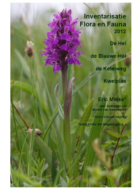Literatuur - KNNV Vereniging voor Veldbiologie