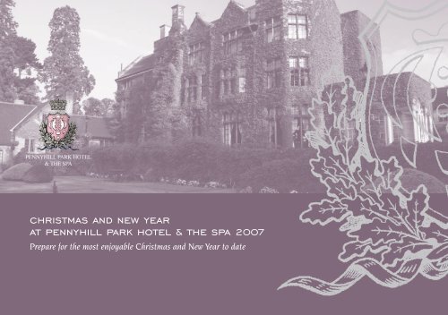 christmas and new year at pennyhill park hotel & the spa 2007