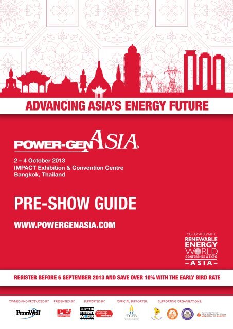 PRE-SHOW GUIDE - POWER-GEN Asia