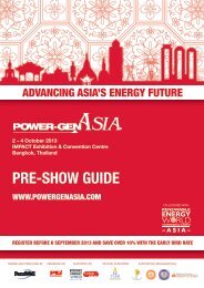 PRE-SHOW GUIDE - Power-Gen Asia