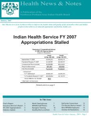 January - Northwest Portland Area Indian Health Board