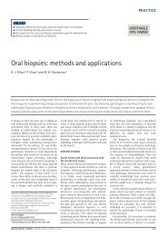 Oral biopsies: methods and applications - Oral Cancer Foundation