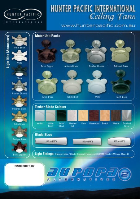 Product Brochure - Hunter Pacific