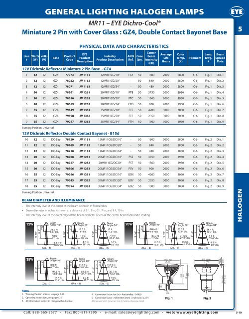 IWASAKI LIGHTING - EYE Lighting International of North America, Inc.