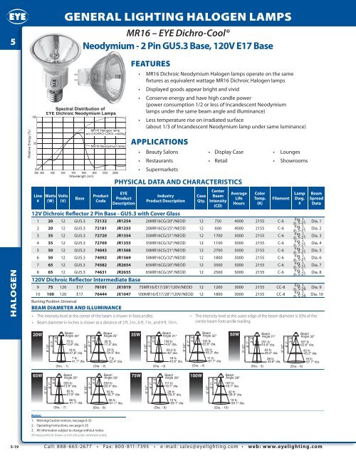 IWASAKI LIGHTING - EYE Lighting International of North America, Inc.