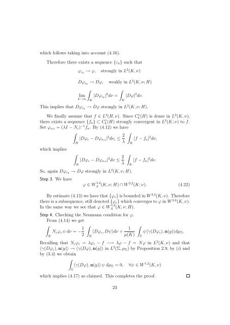 Kolmogorov equation associated to the stochastic reflection problem ...