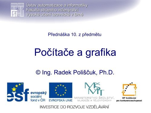 10 - Ãstav automatizace a informatiky - VysokÃ© uÄenÃ­ technickÃ© v BrnÄ