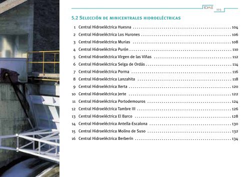 Minicentrales HidroelÃ©ctricas.Pdf - Ciemat