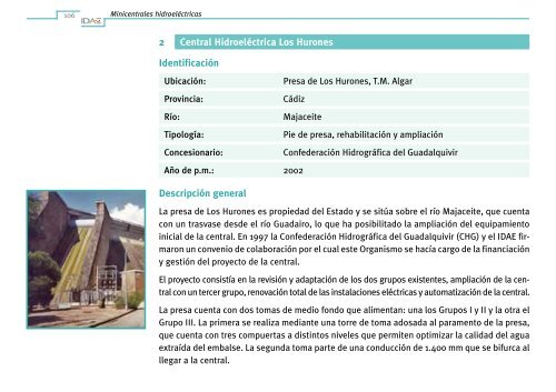 Minicentrales HidroelÃ©ctricas.Pdf - Ciemat
