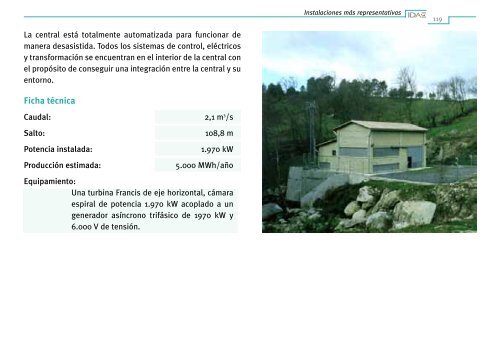 Minicentrales HidroelÃ©ctricas.Pdf - Ciemat