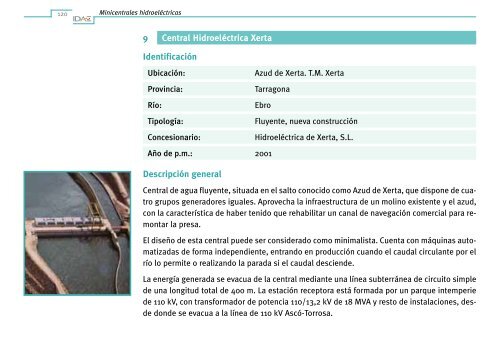 Minicentrales HidroelÃ©ctricas.Pdf - Ciemat