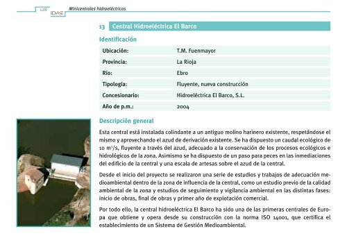 Minicentrales HidroelÃ©ctricas.Pdf - Ciemat