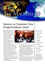 The Mackerel - Apr 2003 Download PDF - Jebsen & Jessen (SEA)