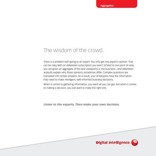 emarketer Digital Intelligence Brochure
