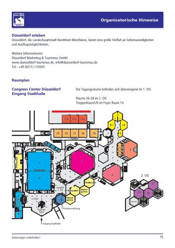 Raumplan CCD und Anfahrtsskizze - DVG-Vet-Congress