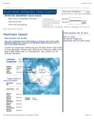 Markham Island, Antarctica - The Antarctic Circle