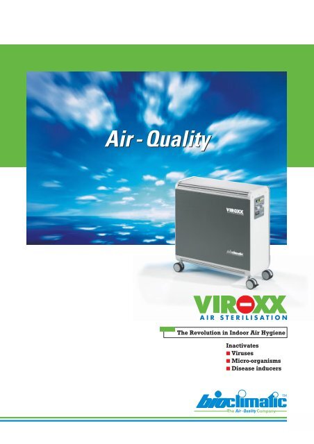 The Revolution in Indoor Air Hygiene Inactivates Viruses Micro ...