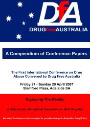 International Research Compendium - Drug Free Australia