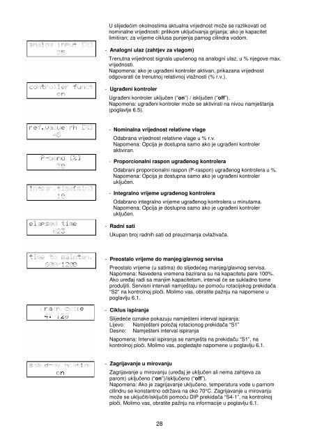 Upute za upotrebu i održavanje (pdf, 862 kB) - Ema d.o.o.