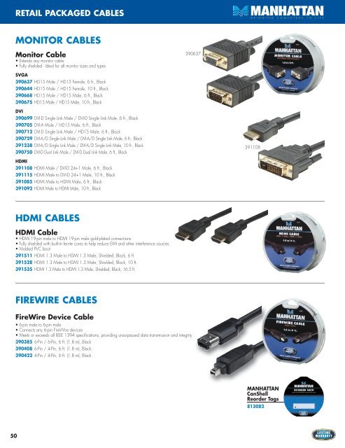 power cables - IC Intracom