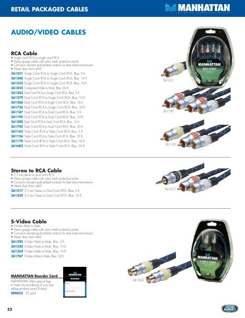 power cables - IC Intracom