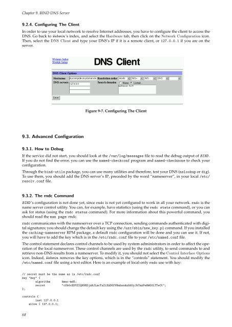 Chapter 9. BIND DNS Server