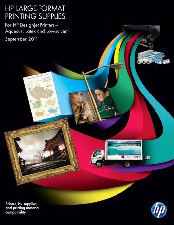 HP LARGE-FORMAT PRINTING SUPPLIES