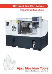 Download Brochure - Ajax Machine Tools